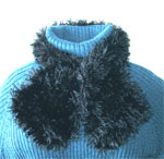 Fur Yarn scarf