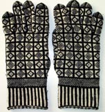 サンカ手袋手の甲側